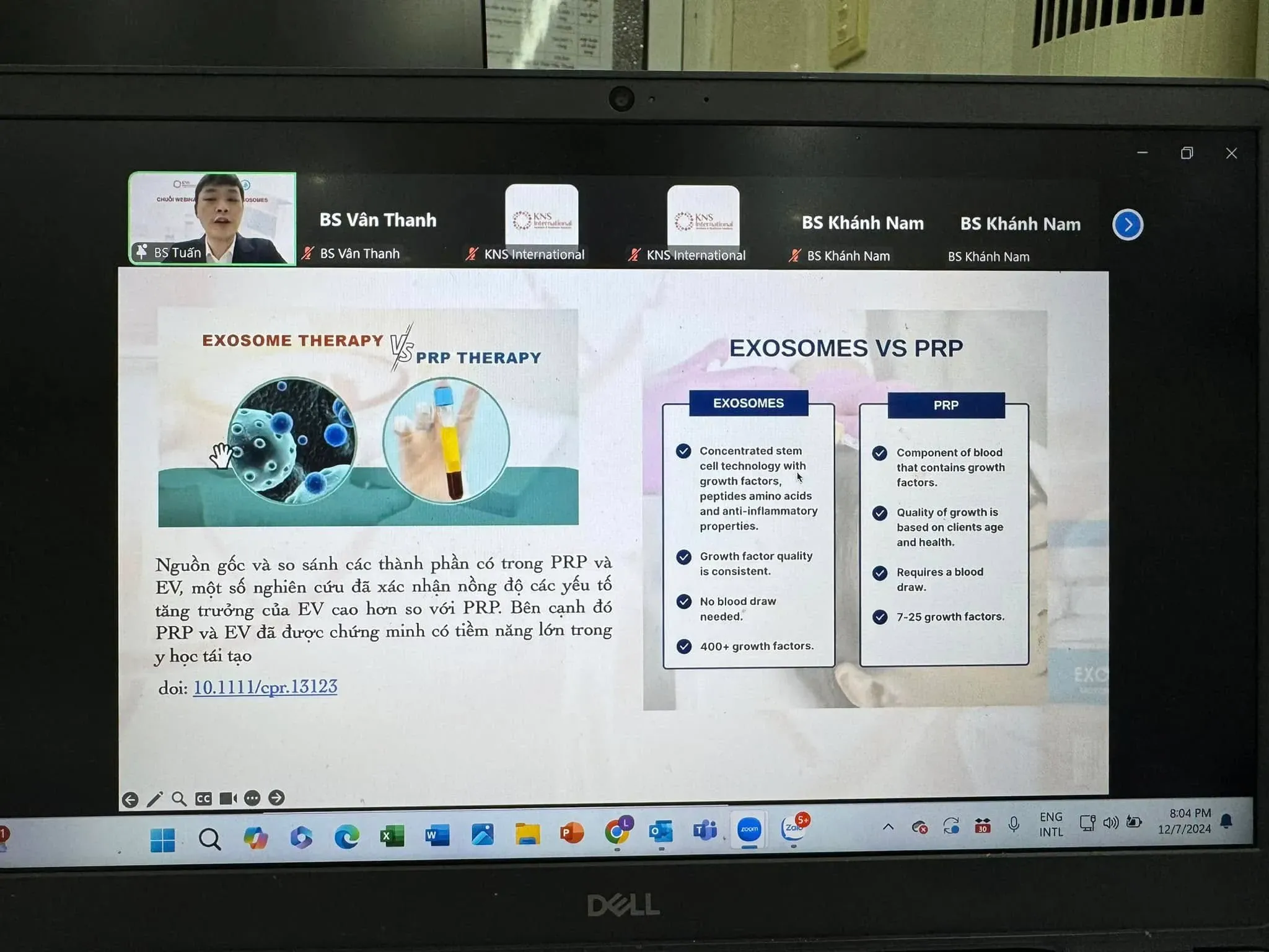Exomide Vietnam Hosts Major Webinar on Exosomes in Cosmetic Dermatology: Effectiveness & Safety image 6